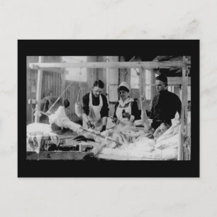 World War One Zurse Field Hospital Briefkaart