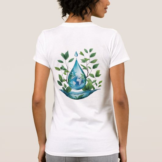 World Water Day T-shirt (Achterkant)