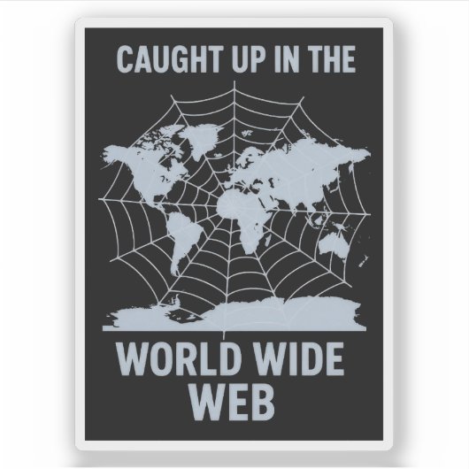 World Wide Web Sticker (Voorkant)