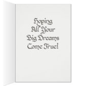 World Word Asian Elephant Card (Intérieur (Droit))