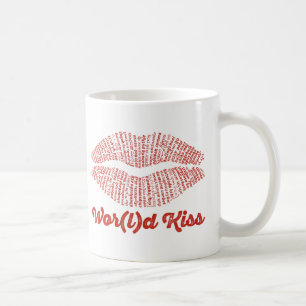 World Word Kiss Mug