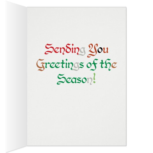 World World World Elf Card (Intérieur (Droit))