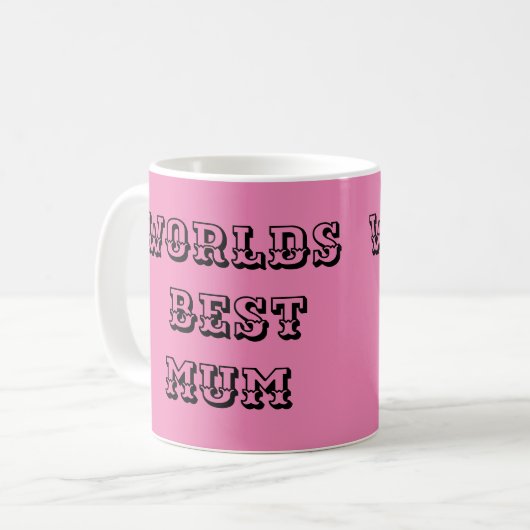WORLDMETS MEILLEUR MUG MUM (Devant gauche)