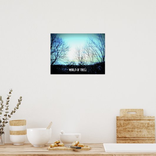 worldoftreez-poster poster (Keuken)