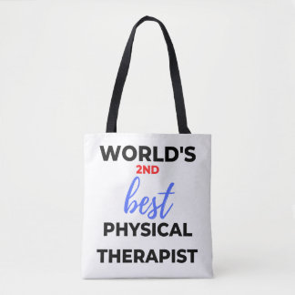 World's 2nd Best Physical Therapist 2 Draagtas