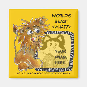 Worlds Beast Cartoon Magnet Magneet