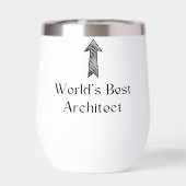 Worlds Best Architect Funny Architect Custom  (Arrière)