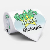 World's best Biologist Stropdas (Opgerold)