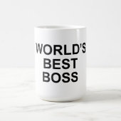 World's Best Boss Mug (Centre)