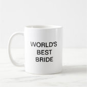 World's best BRIDE Koffiemok (Links)