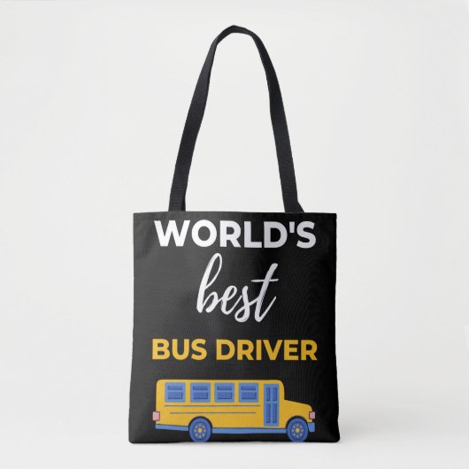 World's Best Bus Driver Draagtas (Voorkant)