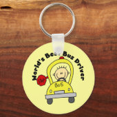 World's Best Bus Driver Sleutelhanger (Voorkant)