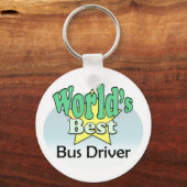World's Best Bus Driver Sleutelhanger (Voorkant)