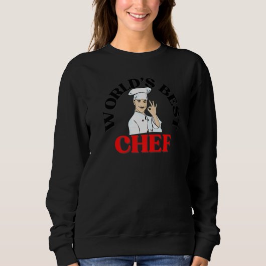 World's Best Chef Chefs Cooks Trui (Voorkant)