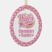 World's Best Chemistry Teacher Gift Ornament (Rechts)
