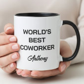 World's Best Coworker Custom Name Personalized  Mok