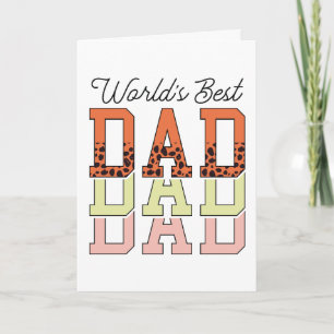 World's Best Dad: een gewaagde uitspraak in stijl Kaart