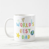World's Best Dad Mug (Gauche)