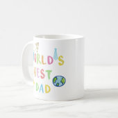 World's Best Dad Mug Koffiemok (Voorkant links)