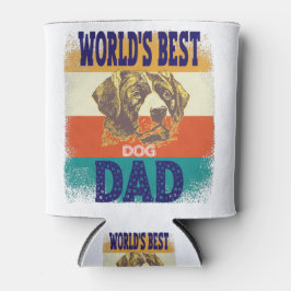 world's best dog dad blikjeskoeler