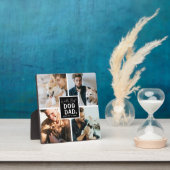 'Worlds Best Dog Dad' Foto Collage Plaque Fotoplaat (Insitu)