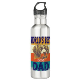 world's best dog dad waterfles 