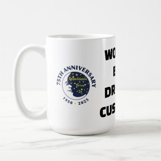 World's Best Drive In Customer Mug (Gauche)