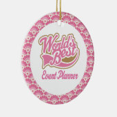 World's Best Event Planner Gift Ornament (Rechts)