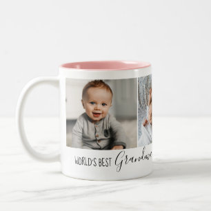 "Worlds Best Grandma" Fotokoffie Mok Gift 