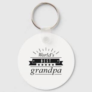 World's Best Grandpa Sleutelhanger