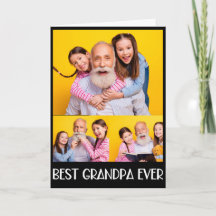 Worlds Best Grandpa We Love You 3 Kids Photo