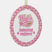 World's Best Industrial Engineer Gift Ornament (Rechts)