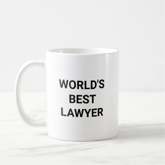 Worlds Best Lawyer Funny Career Coworker Gift Koffiemok