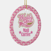 World's Best Mail Carrier Gift Ornament (Rechts)