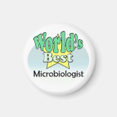 World's Best Microbiologist Magneet (Voorkant)