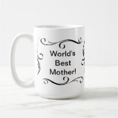 'World's Best Moeders'-mok Koffiemok (Links)