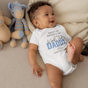 'Worlds Best Papa' 1st Vaderdag Keepomwille Romper