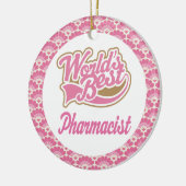 World's Best Pharmacist Gift Ornament (Links)