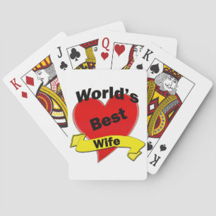 World's Best Wife Speelkaarten