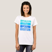 Worlds best Work bestie Support Mitarbeiter T-shirt (Voorkant volledig)