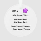 World's Best You Name It Ornament (dos)