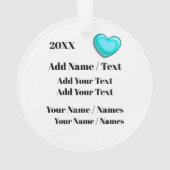 World's Best You Name It Ornament (dos)