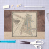 World's Fair Chicago Souvenir Map, 1893-decoupage Tissuepapier (Craft)
