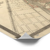  World's Fair Chicago Souvenir Map, 1893 Poster (Hoek)