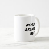 'World's Greatest BBY'-Mok Koffiemok (Voorkant rechts)