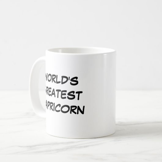 "World's Greatest Capricorn" Mug (Devant gauche)