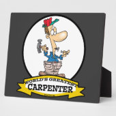 WORLDS GREATEST CARPENTER MANNEN CARTOON FOTOPLAAT (Zijkant)
