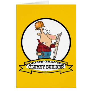 WORLDS GREATEST CLUMSY BOUWER MANNEN CARTOON