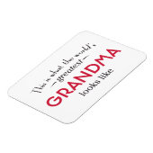 World's Greatest Grandma Magneet (Linkerzijde)