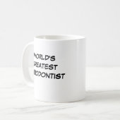 "World's Greatest Periodontist" Mug (Devant gauche)